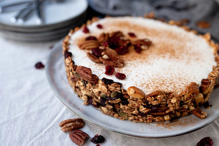 Granola Kwarktaart 3 GranolaKwarktaart FI