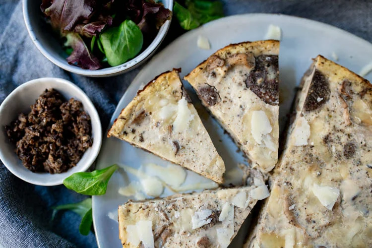 Frittata met Truffel, Paddenstoelen en Pecorino 26 PaddenstoelenFritatta FI