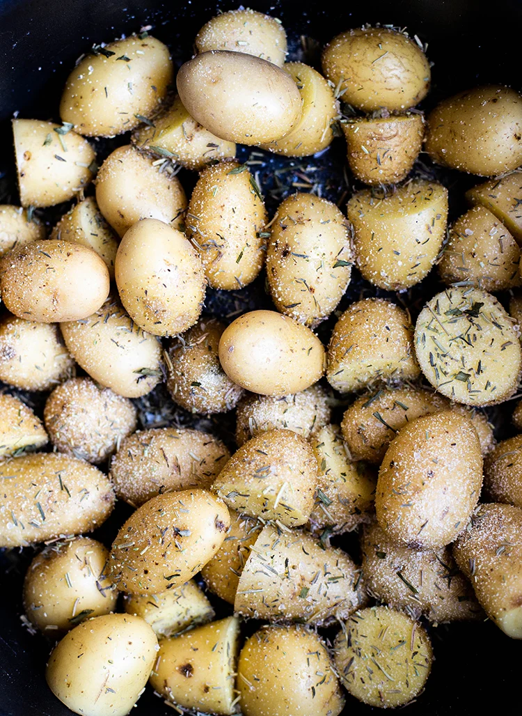 Gekruide krieltjes uit de slowcooker 2 Gekruide krieltjes uit de slowcooker