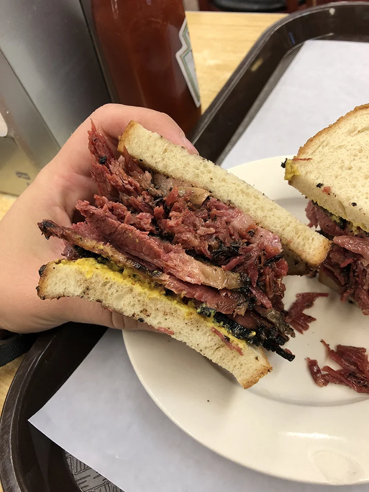 Foodie in NYC - nov '18 5 Katz's