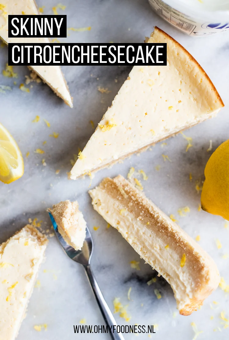 Skinny citroencheesecake (WW-proof!) 3 Skinny citroencheesecake