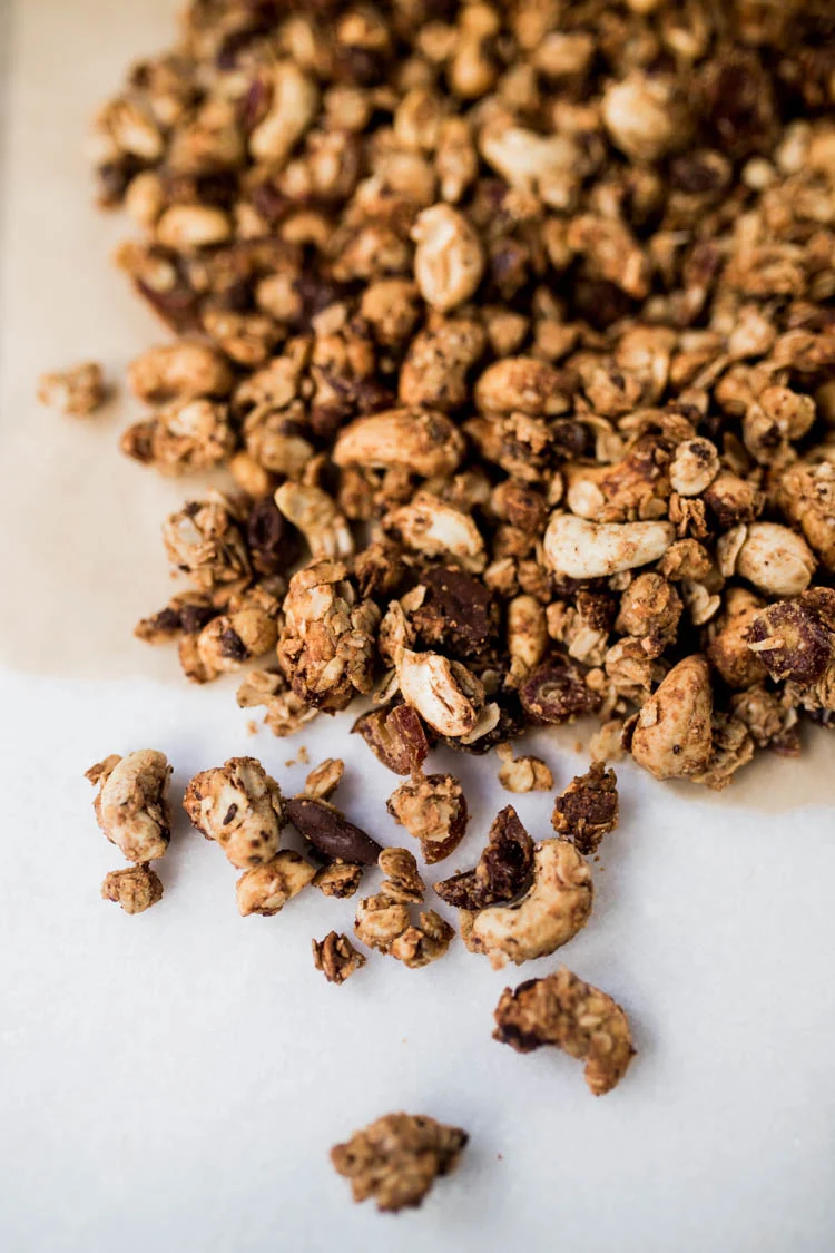 Pindakaas Granola met Pure Chocolade 1 PindakaasGranola ST 2
