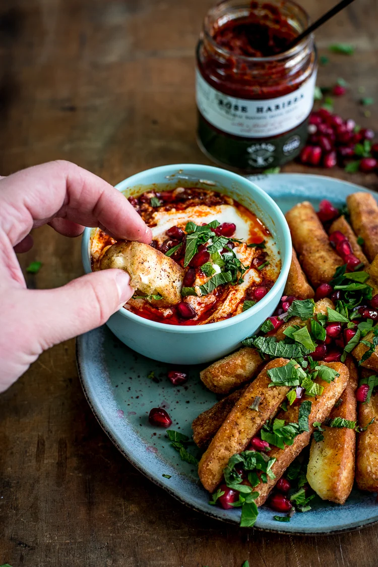 Fastfood Friday: Kaasfrietjes van Halloumi 3 Kaasfrietjes van halloumi
