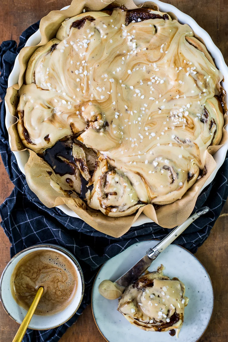Koffie-kaneelbroodjes 1 Koffie-kaneelbroodjes