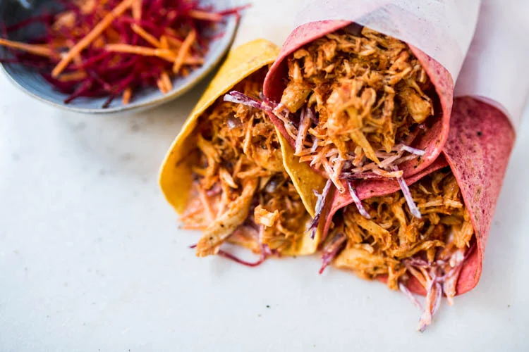 Pulled chicken wraps uit de slowcooker 3 WrapPulledChicken FI