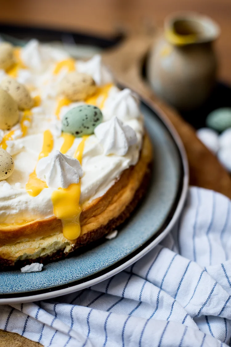 Fastfood Friday: Advocaat-cheesecake met paaseitjes 2 Advocaat-cheesecake met paaseitjes
