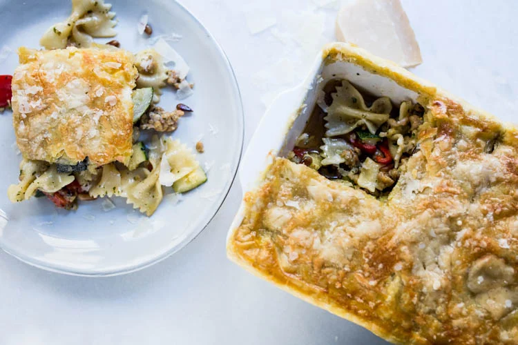 Italiaanse Pastaschotel met Bladerdeegdak 29 ItaliaansePastaschotelmetBladerdeegdak FI