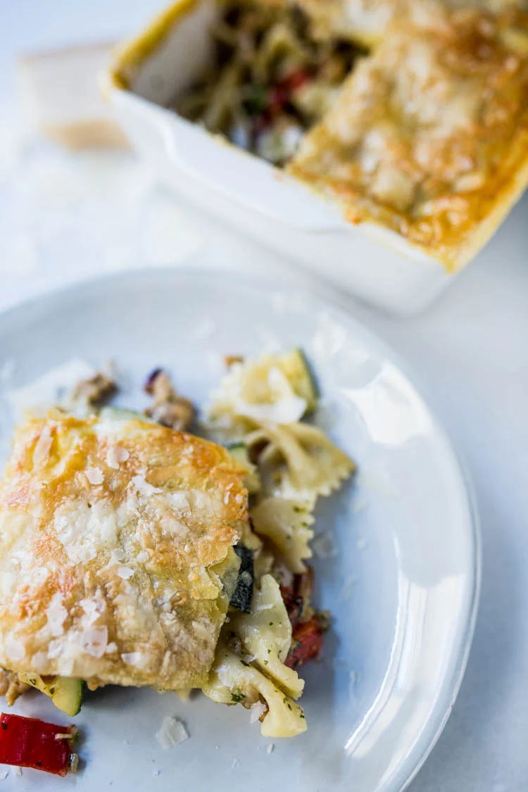 Italiaanse Pastaschotel met Bladerdeegdak 1 ItaliaansePastaschotelmetBladerdeegdak ST 3