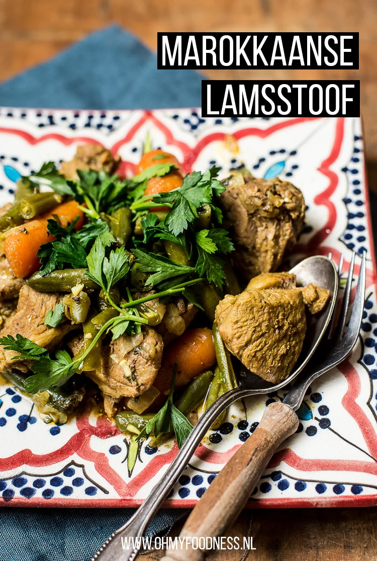 Marokkaanse lamsstoof uit 'Uit de keuken van Fatima' 4 Marokkaanse lamsstoof