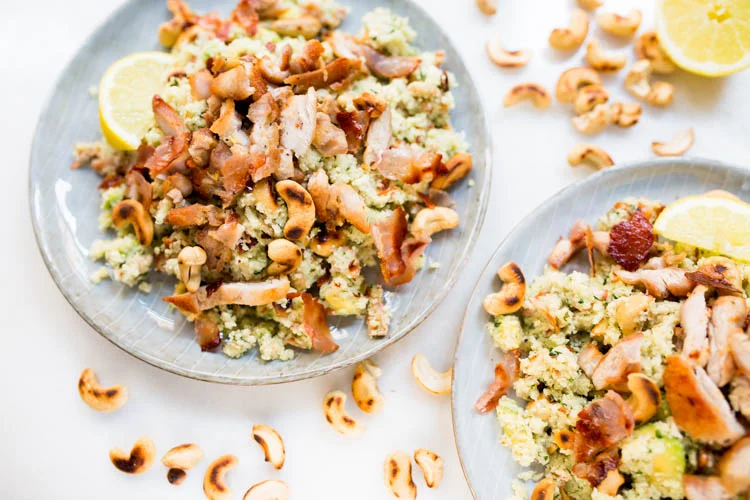 Bloemkoolcouscous met kip en bacon 3 BloemkoolCouscousKipenBacon FI