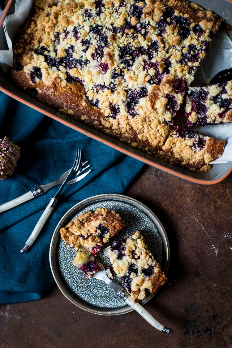 Plaatcake met bosvruchten van Rutger 2 Plaatcake met bosvruchten