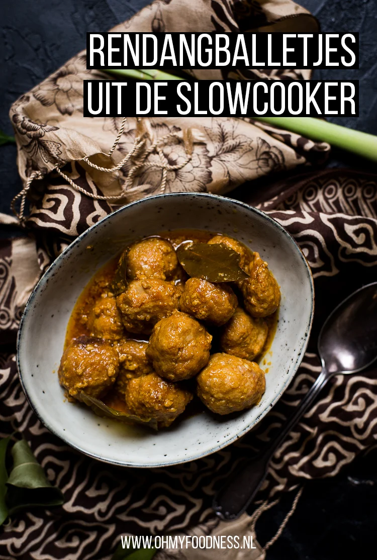 Rendangballetjes uit de slowcooker 3 Rendangballetjes uit de slowcooker