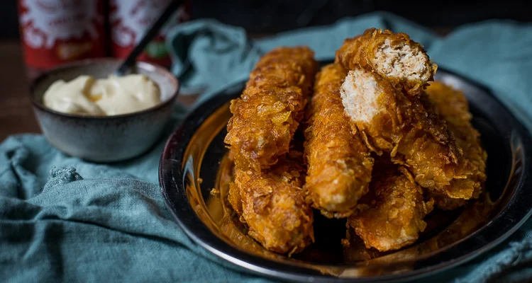 Fastfood Friday: Zelfgemaakte kipcorns 1 Zelfgemaakte kipcorns