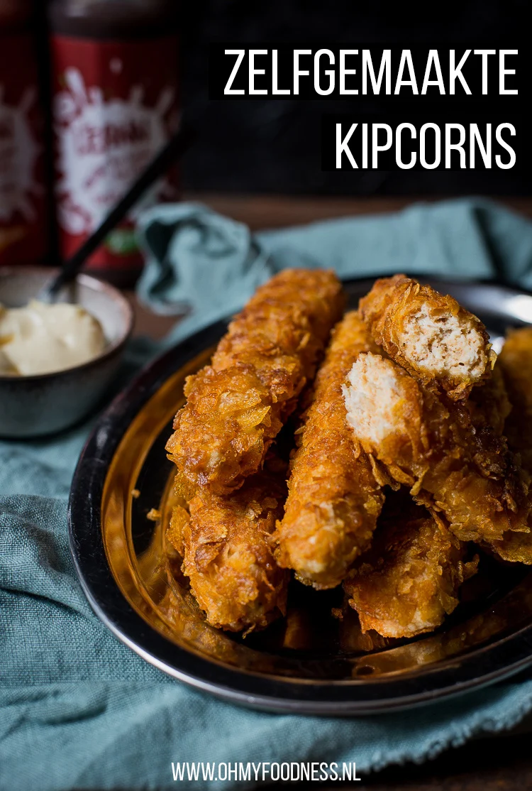 Fastfood Friday: Zelfgemaakte kipcorns 2 zelfgemaakte kipcorns