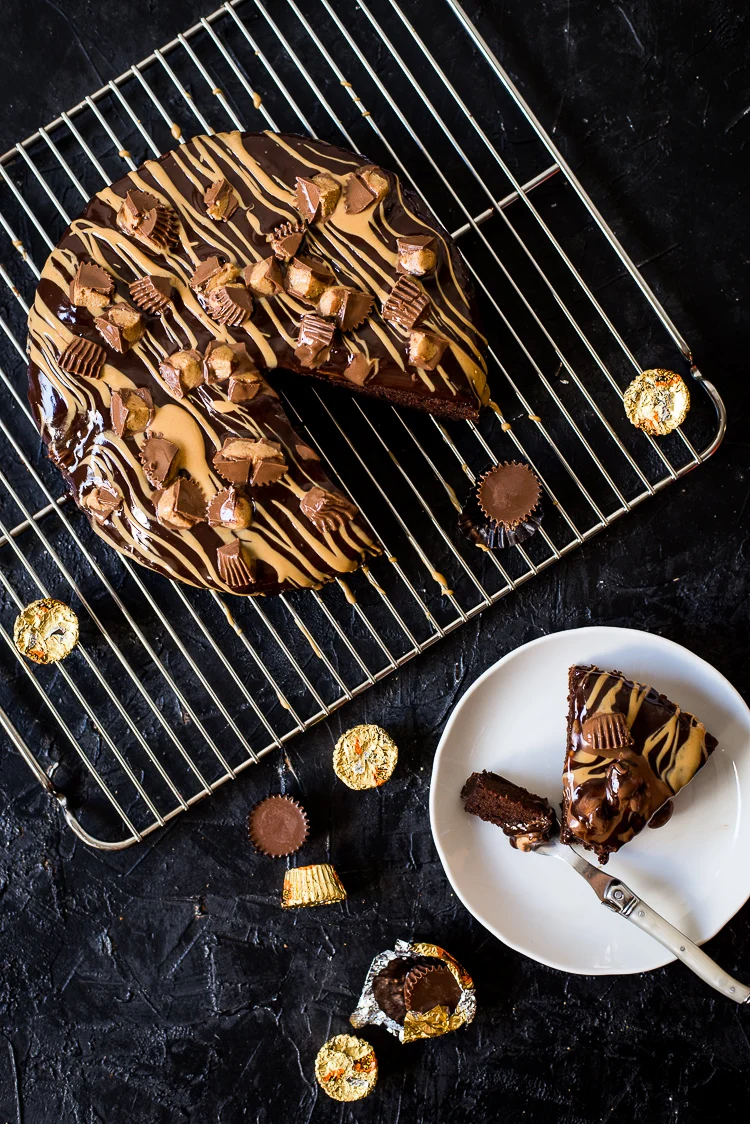 Fastfood Friday: Chocolade-pindakaascake uit de slowcooker 1 Chocolade-pindakaascake uit de slowcooker