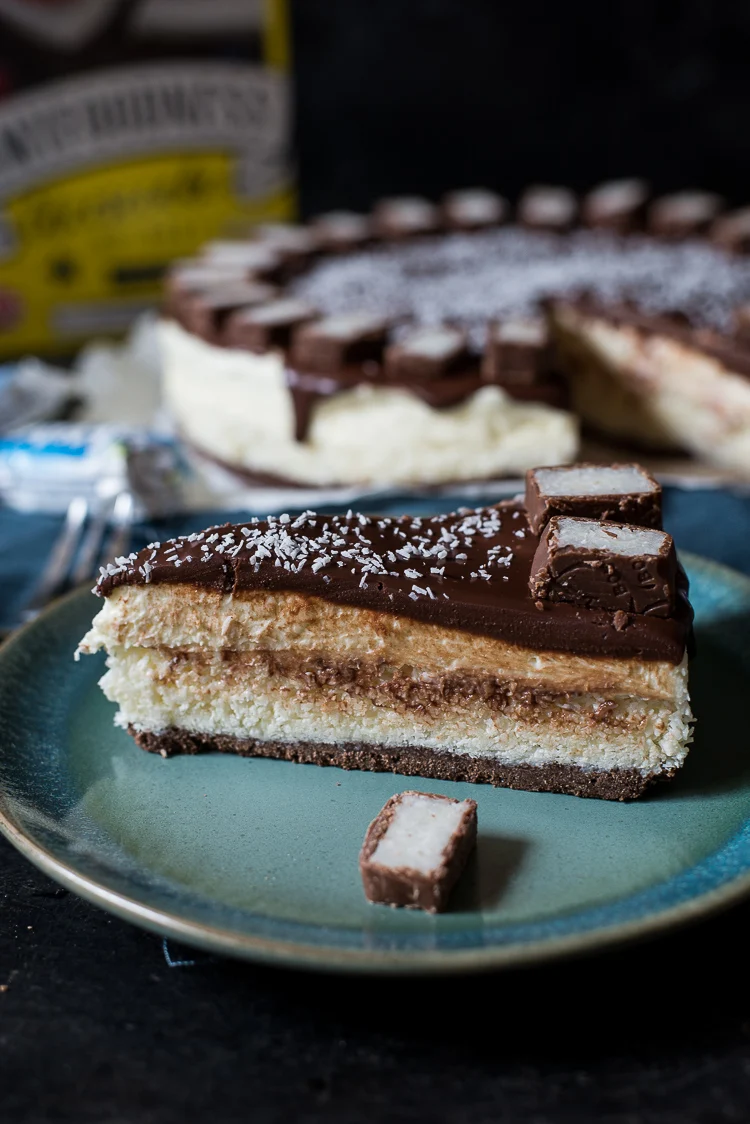 Fastfood Friday: No bake Bounty cheesecake (met mijn bakmix!) 3 No bake Bounty Cheesecake