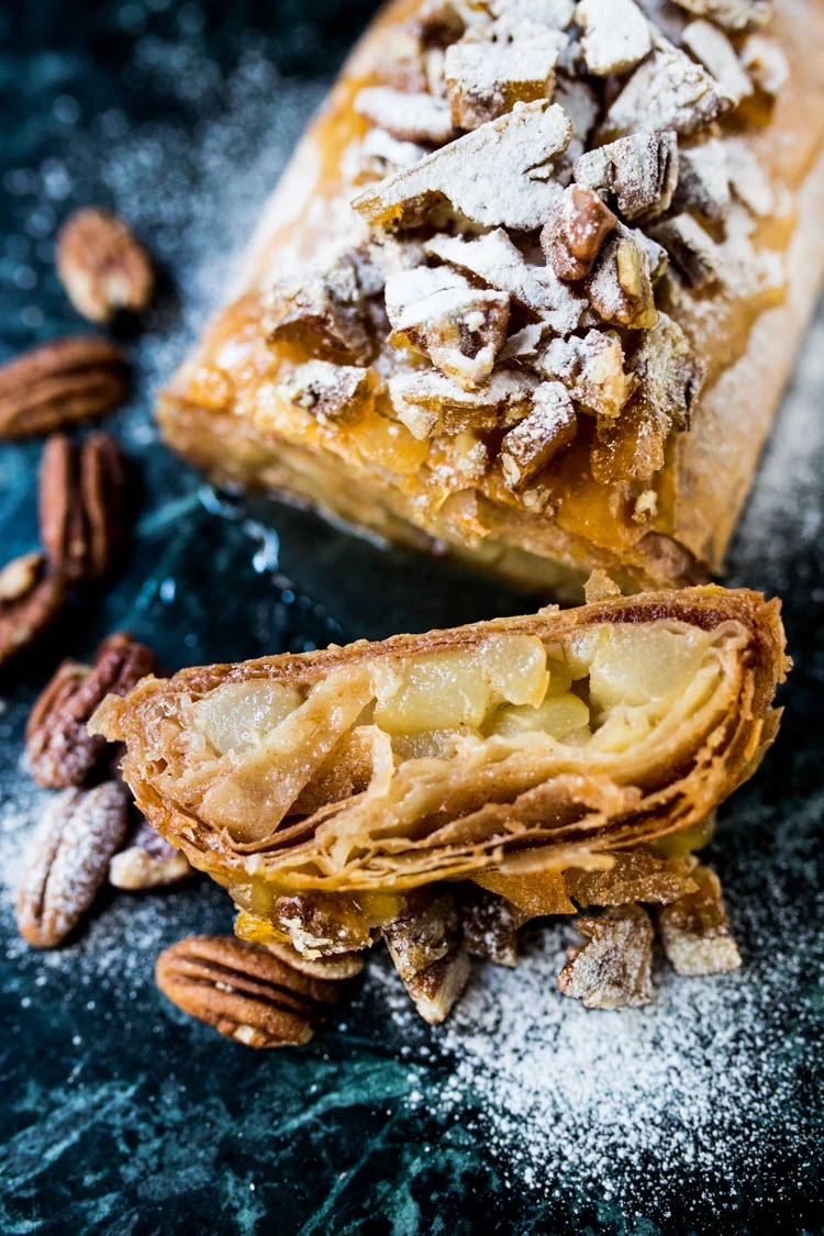 17x de lekkerste Kerst nagerechten 16 PeerPecanStrudel ST