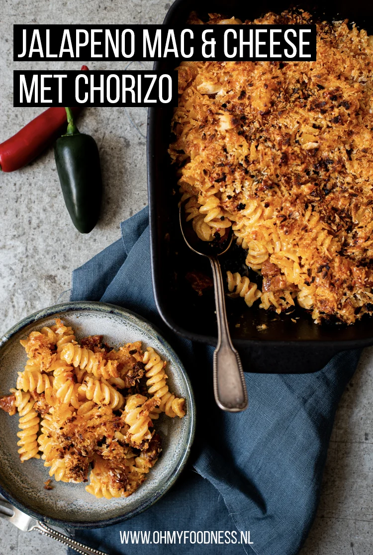 Fastfood Friday: Jalapeño Mac & Cheese met chorizo 3 Jalapeno Mac & Cheese met chorizo
