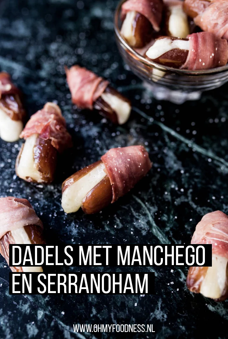Dadels met Manchego en Serranoham 2 DadelsManchegoSerrano Pinterest