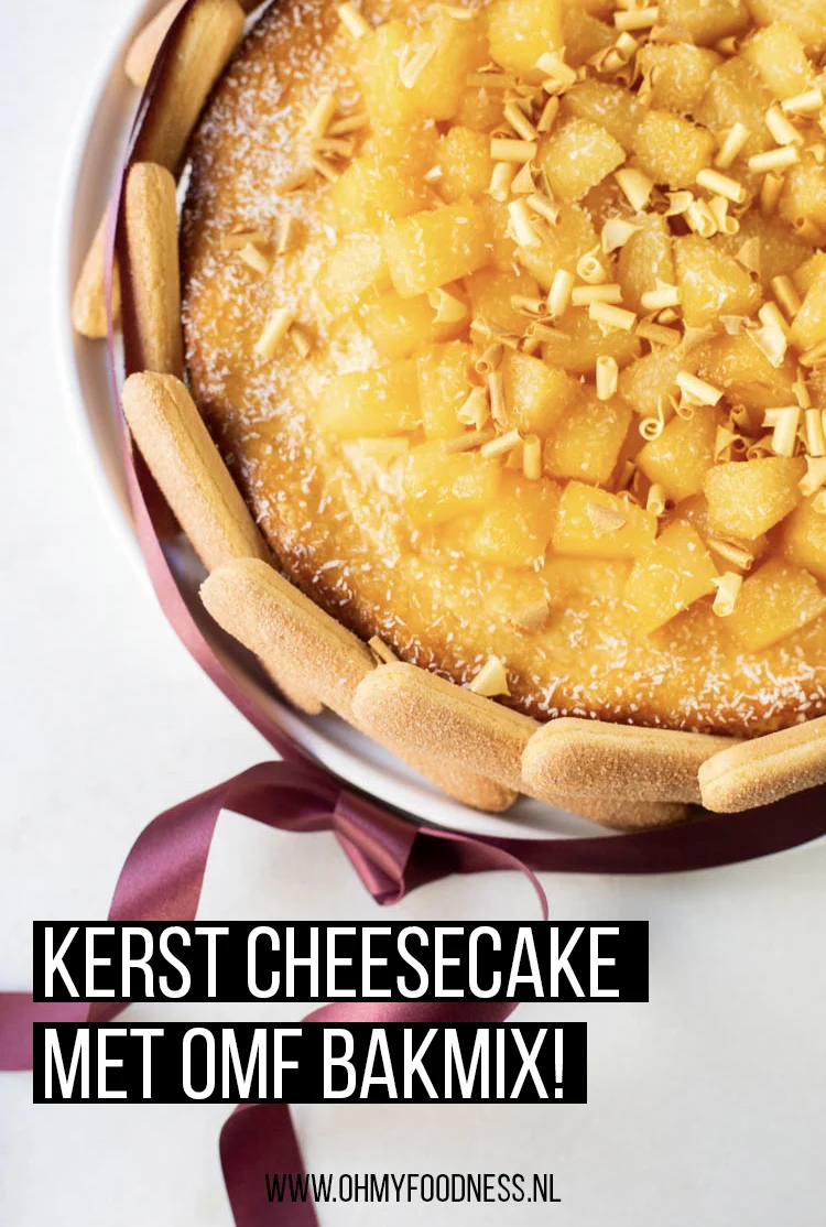 Kerst Cheesecake met OMF Bakmix! 2