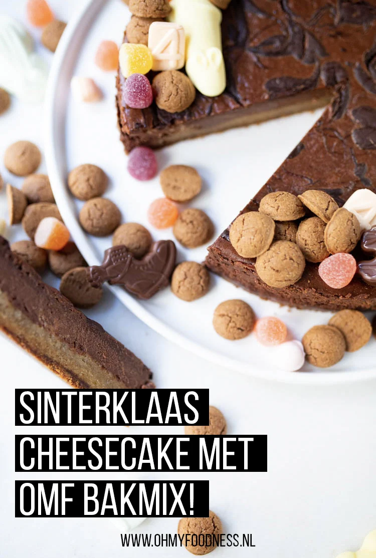 Sinterklaas Cheesecake met OMF Bakmix! 2