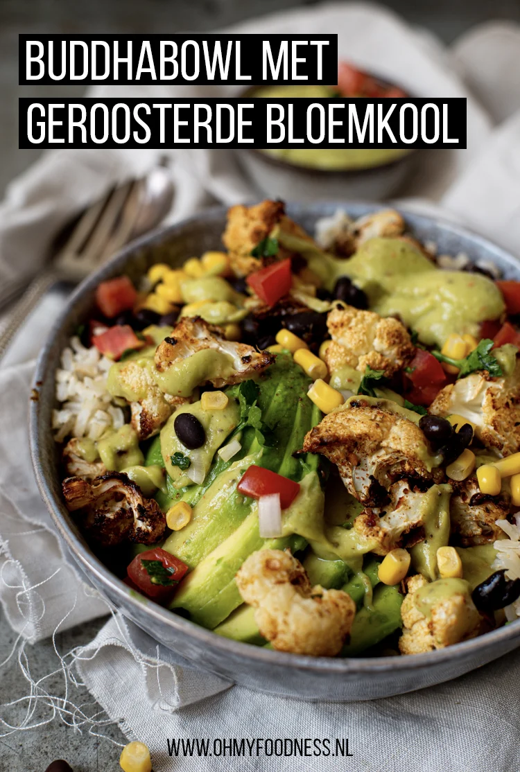 Buddhabowl met geroosterde bloemkool 3 Buddhabowl met geroosterde bloemkool