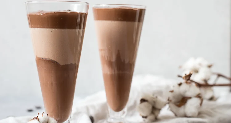 Chocolade laagjes panna cotta 13 Chocolade laagjes panna cotta