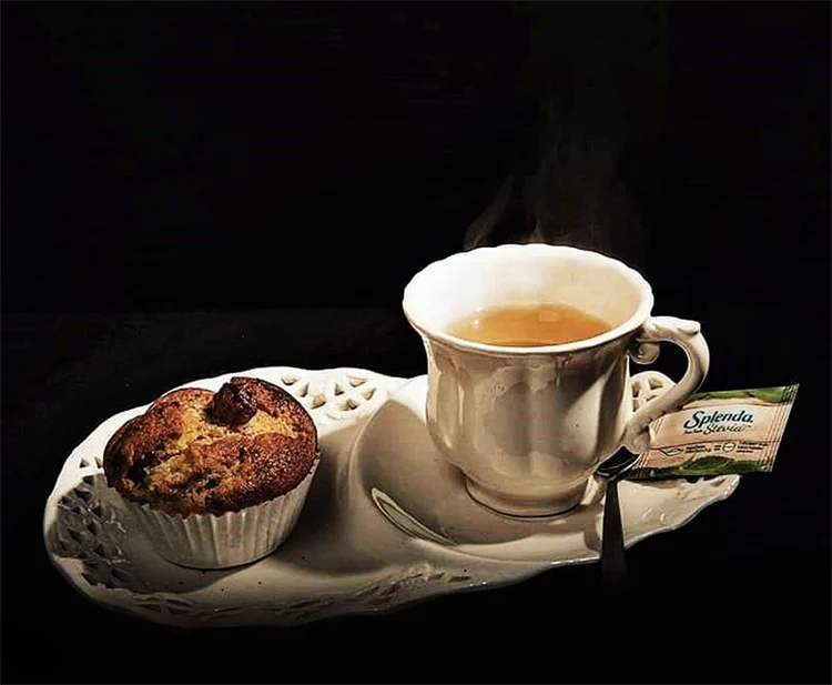 Chocolade laagjes panna cotta 3 SPLENDA appelmuffins