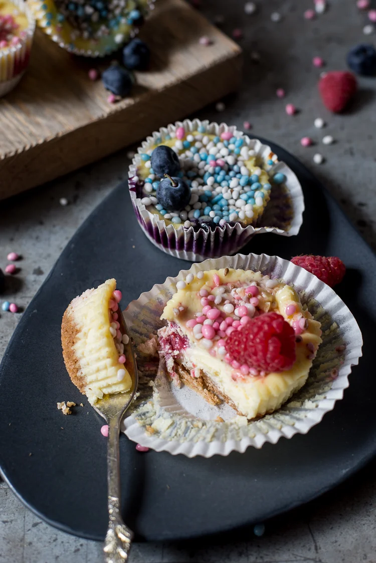 Fastfood Friday: Kraamweek cheesecakes met muisjes 1 Kraamweek cheesecakes met muisjes