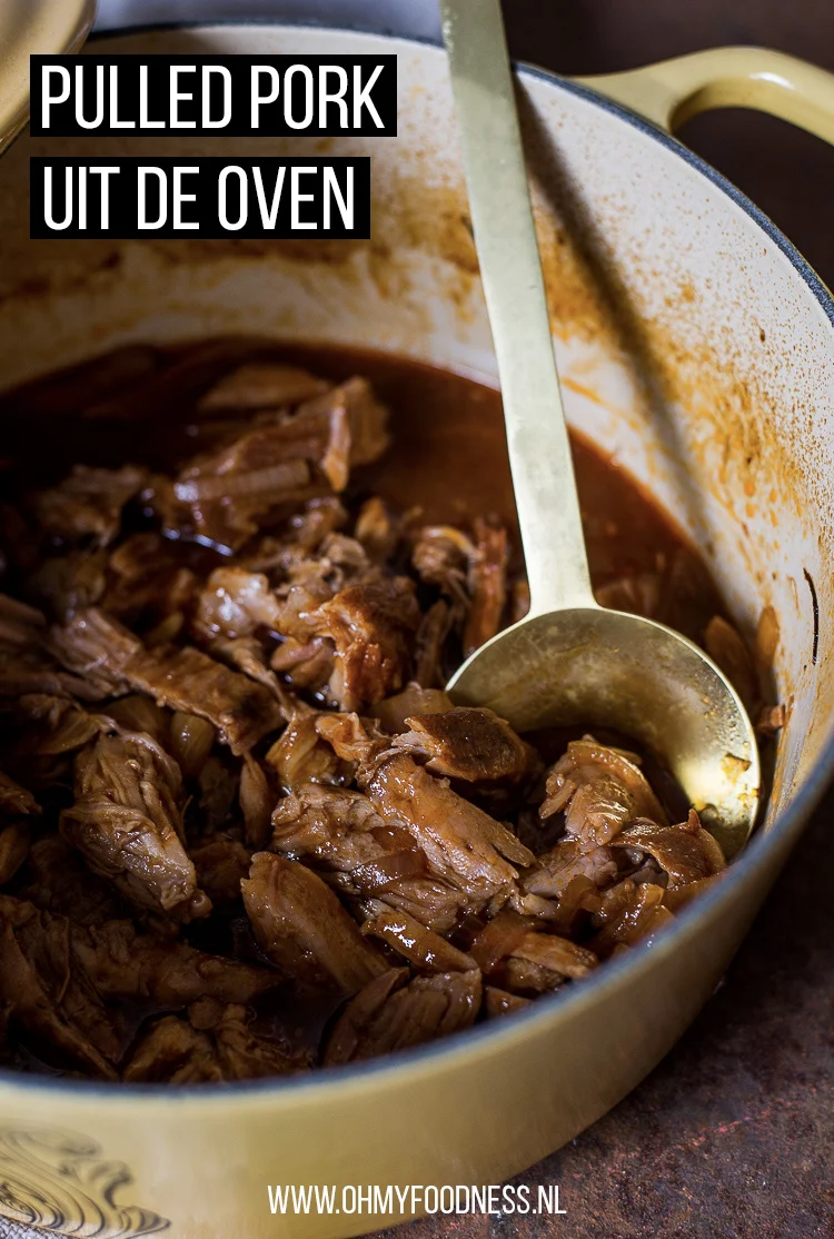 Fastfood Friday: Pulled pork uit de oven 3 Pulled pork uit de oven