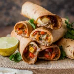 Tacorolletjes uit de oven