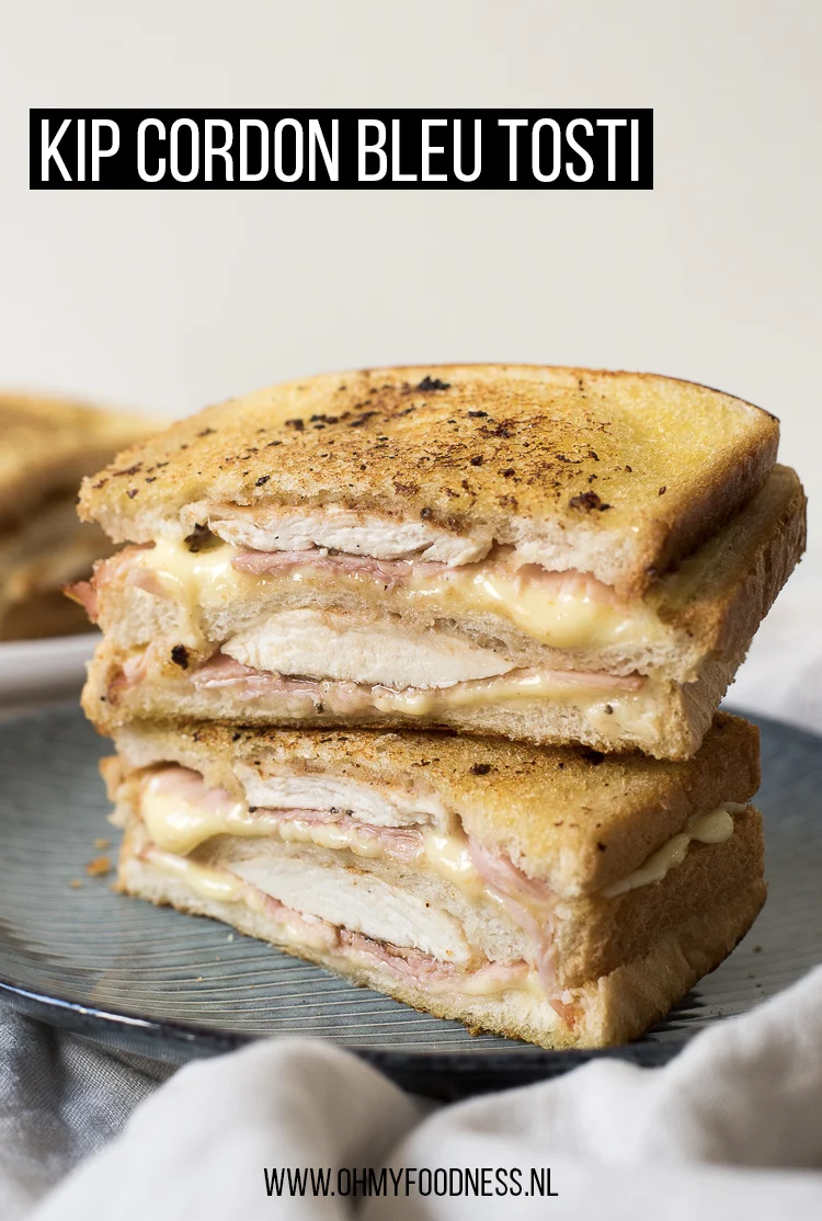 Fastfood Friday: Kip cordon blue tosti 2 Kip Cordon Bleu tosti