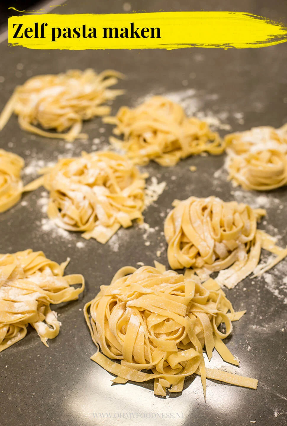 Zelf pasta maken (ook voor mij de eerste keer!) 3 zelf pasta maken