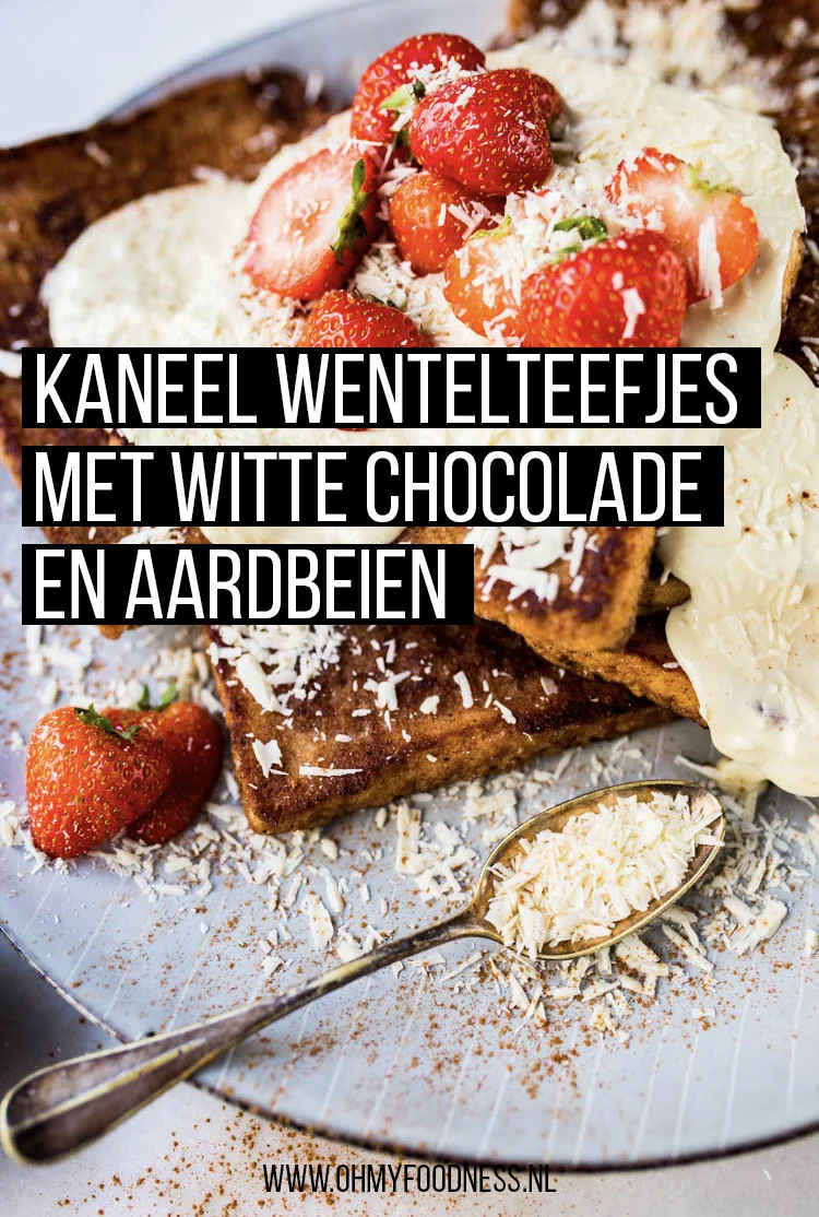 Fastfood Friday: Kaneelwentelteefjes met witte chocolade en aardbeien 3 KaneelWentelteefjesmetWitteChocoladeenAardbeien Pinterest
