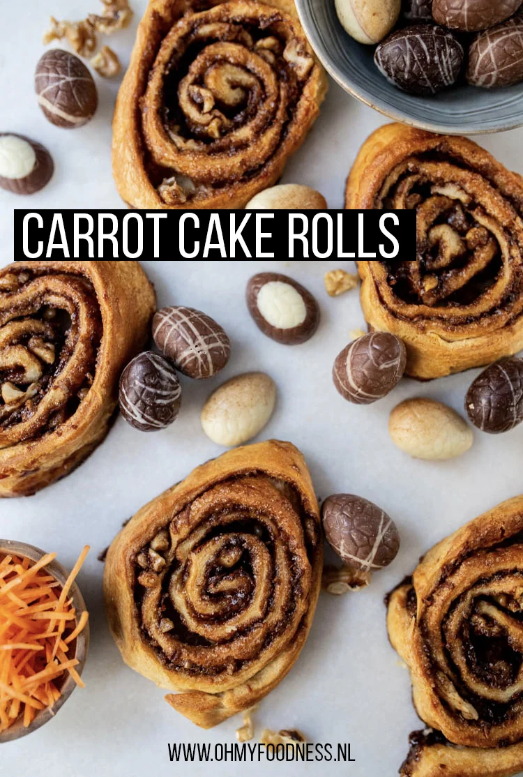 Carrot Cake Rolls 3 PASEN CarrotCakeRolls Pinterest