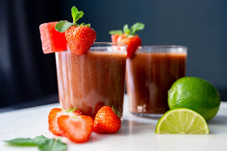 Watermeloen Aardbei Smoothie 7 WatermeloenAardbeiSmoothie FI