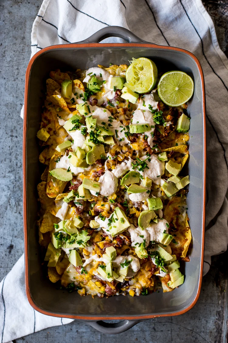 Fastfood Friday: Bacon & mais nacho's 1 Bacon & Mais nacho's