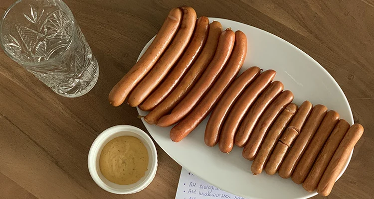 De grote knakworstentest