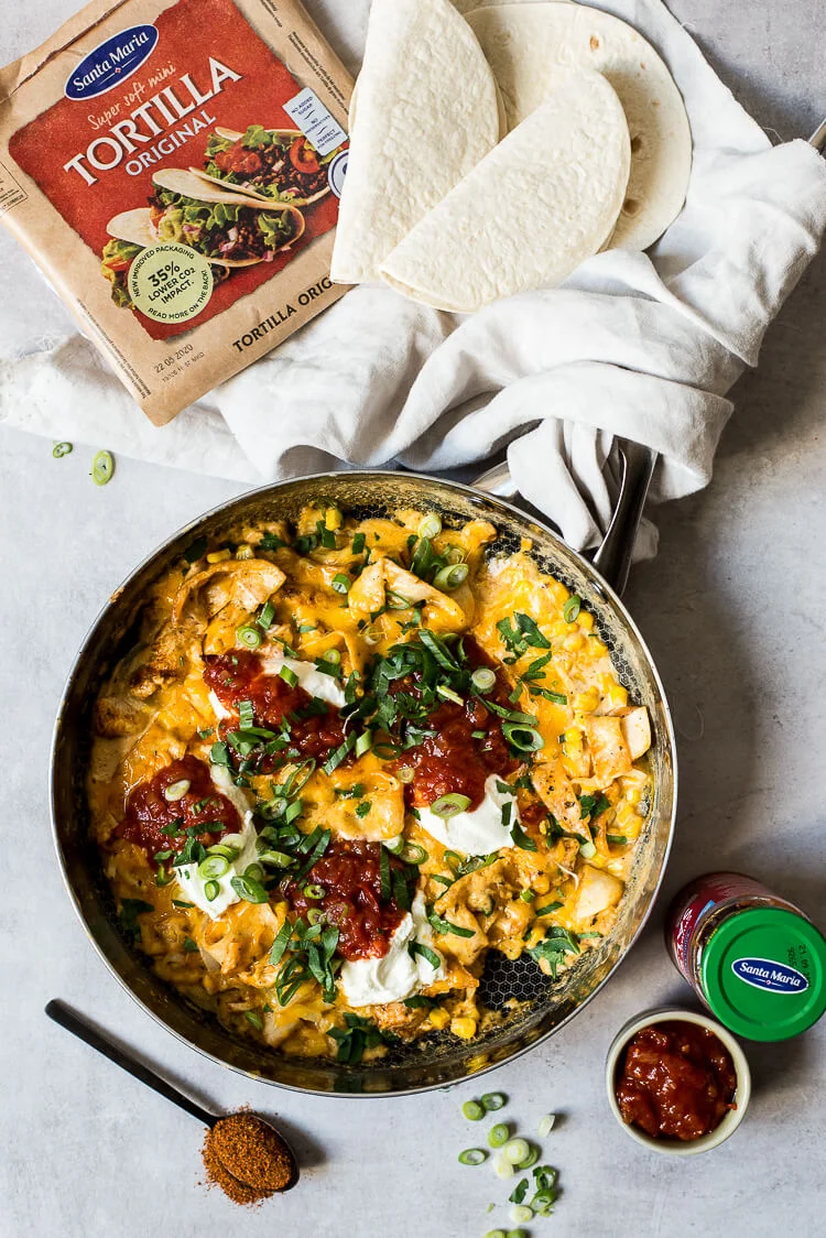 Eenpans Enchiladaschotel 1 enchilada schotel