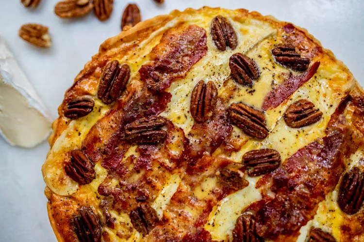 Quiche met brie, spek en pecannoten 17 QuicheBrieSpek FI