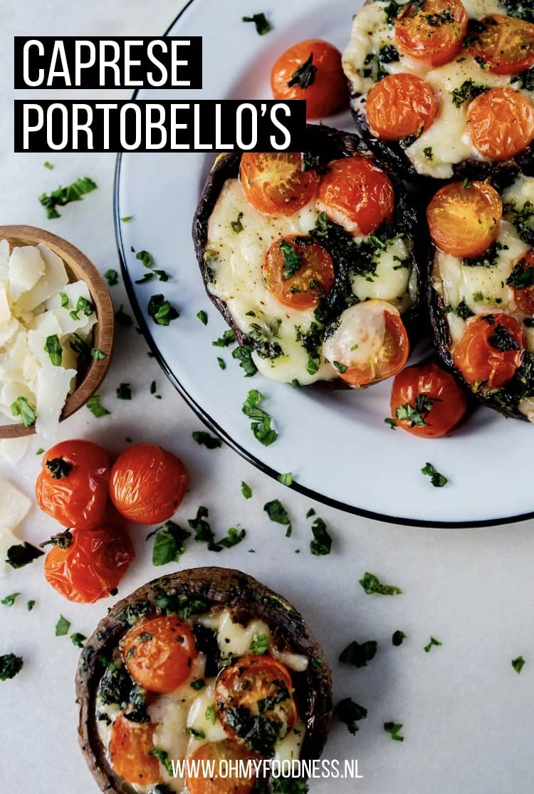 Caprese Portobello's 3 CapresePortobellos Pinterest