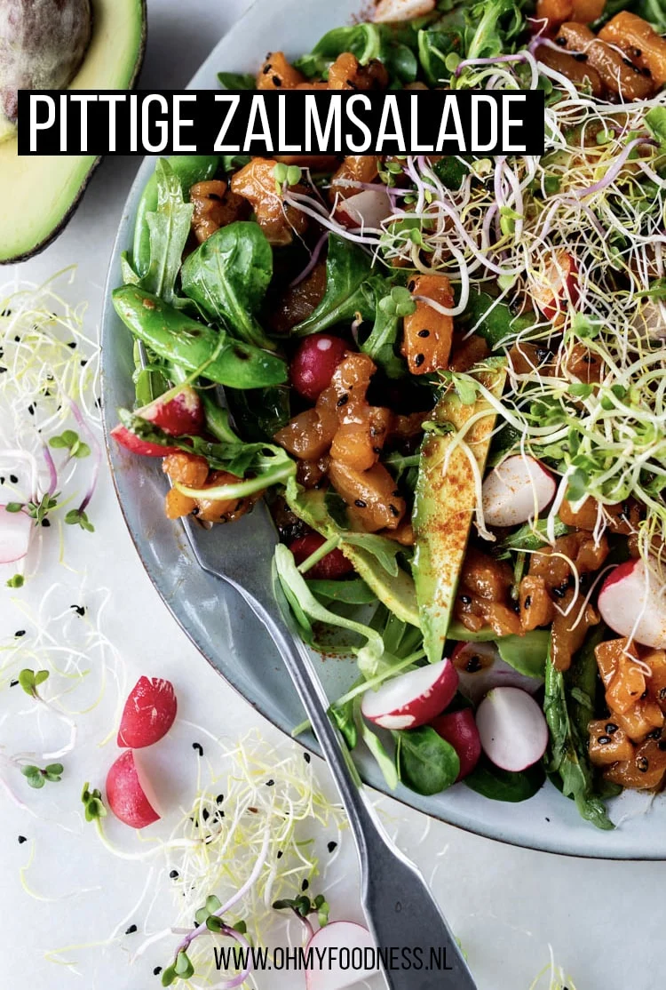 Pittige Zalmsalade 3 PittigeZalmsalade Pinterest
