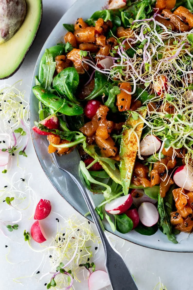 Pittige Zalmsalade 1 PittigeZalmsalade ST