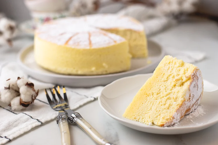 Japanse cheesecake (Cotton cheesecake) 3 Japanse Cotton Cheesecake