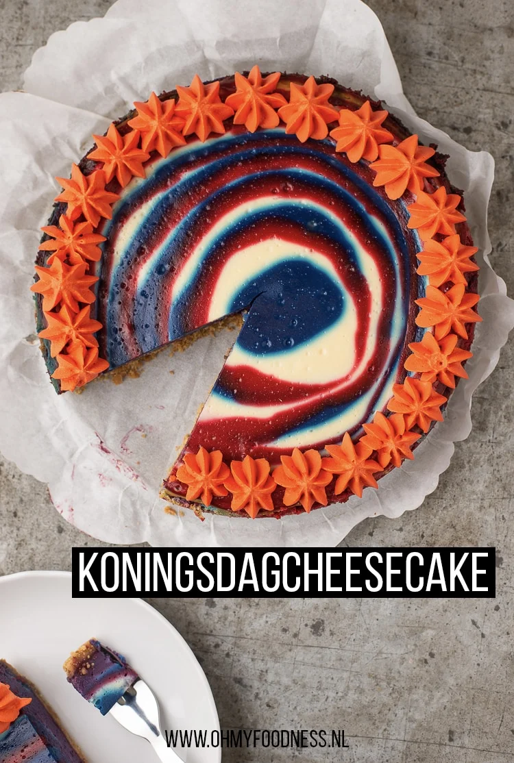 Koningsdagcheesecake 4 Koningsdagcheesecake