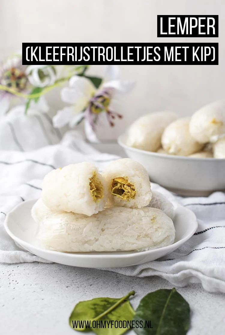Cook the books: Lemper (kleefrijstrolletjes met kip) uit De bijbel van de Indonesische keuken 6 lemper pinterest