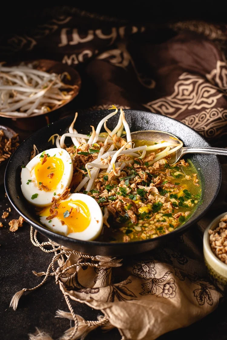 Soto Ayam (Indonesische kippensoep) 1 Soto Ayam