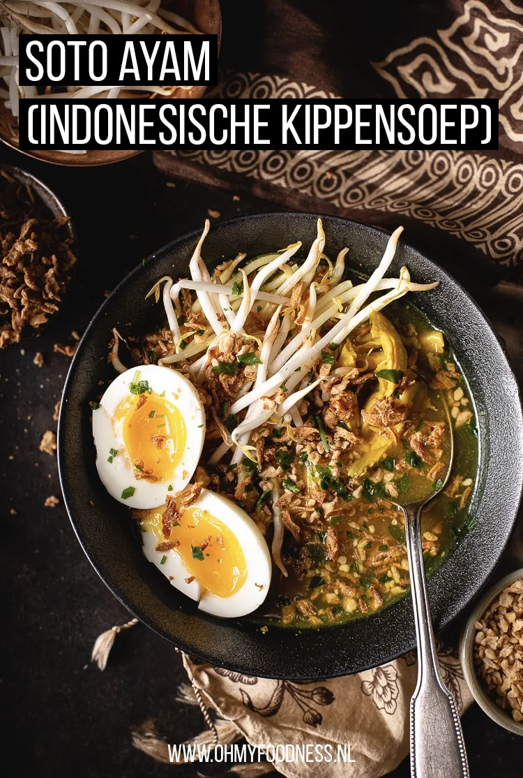 Soto Ayam (Indonesische kippensoep) 4 Soto Ayam