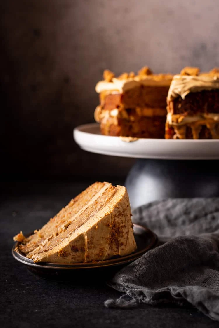 Speculoos carrotcake voor mijn verjaardag 4 Speculoos carrotcake