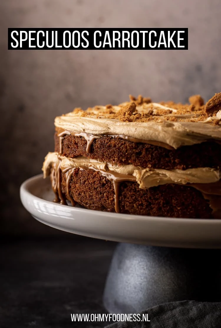 Speculoos carrotcake voor mijn verjaardag 6 Speculoos carrotcake